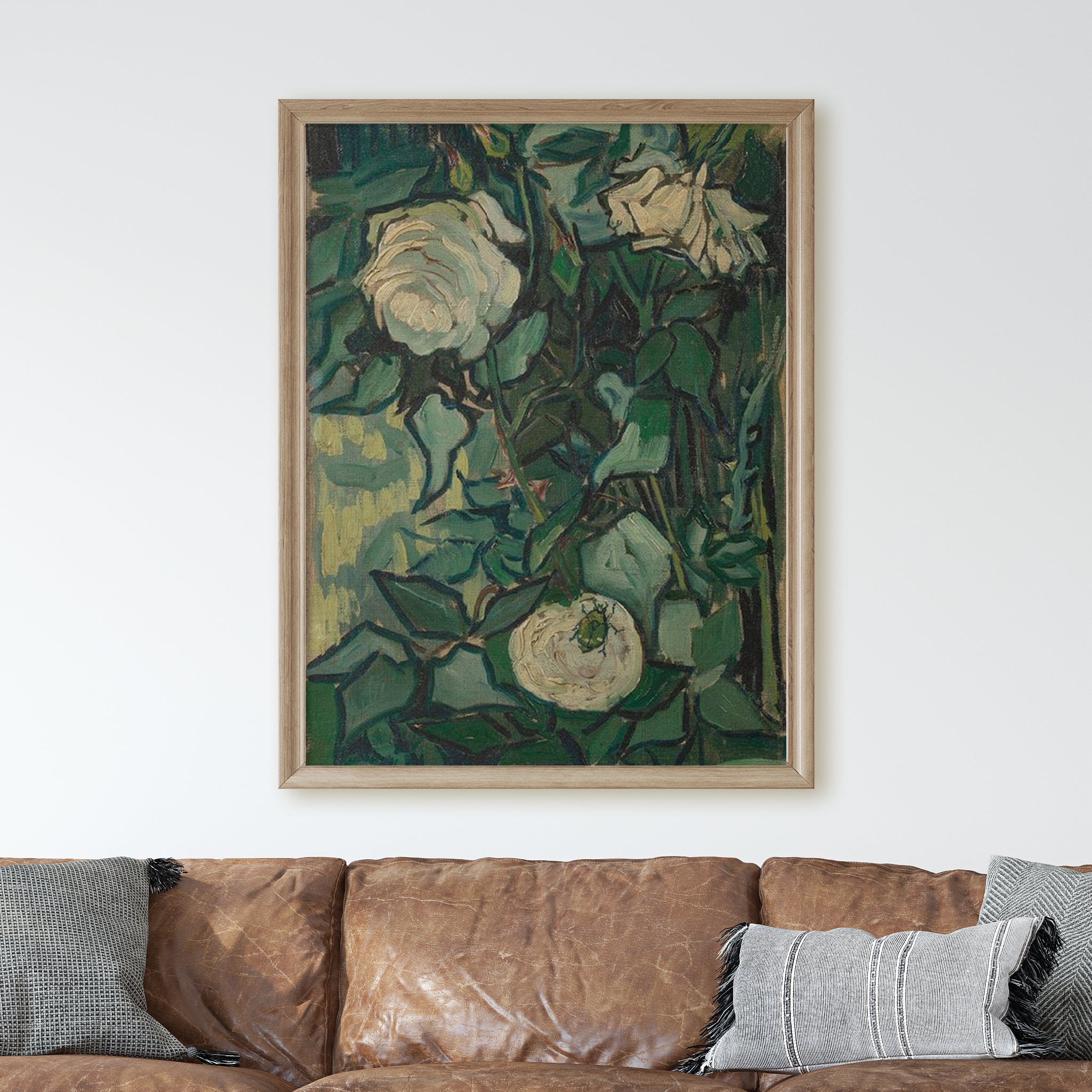 Roses (1889) by Van Gogh - Image 2