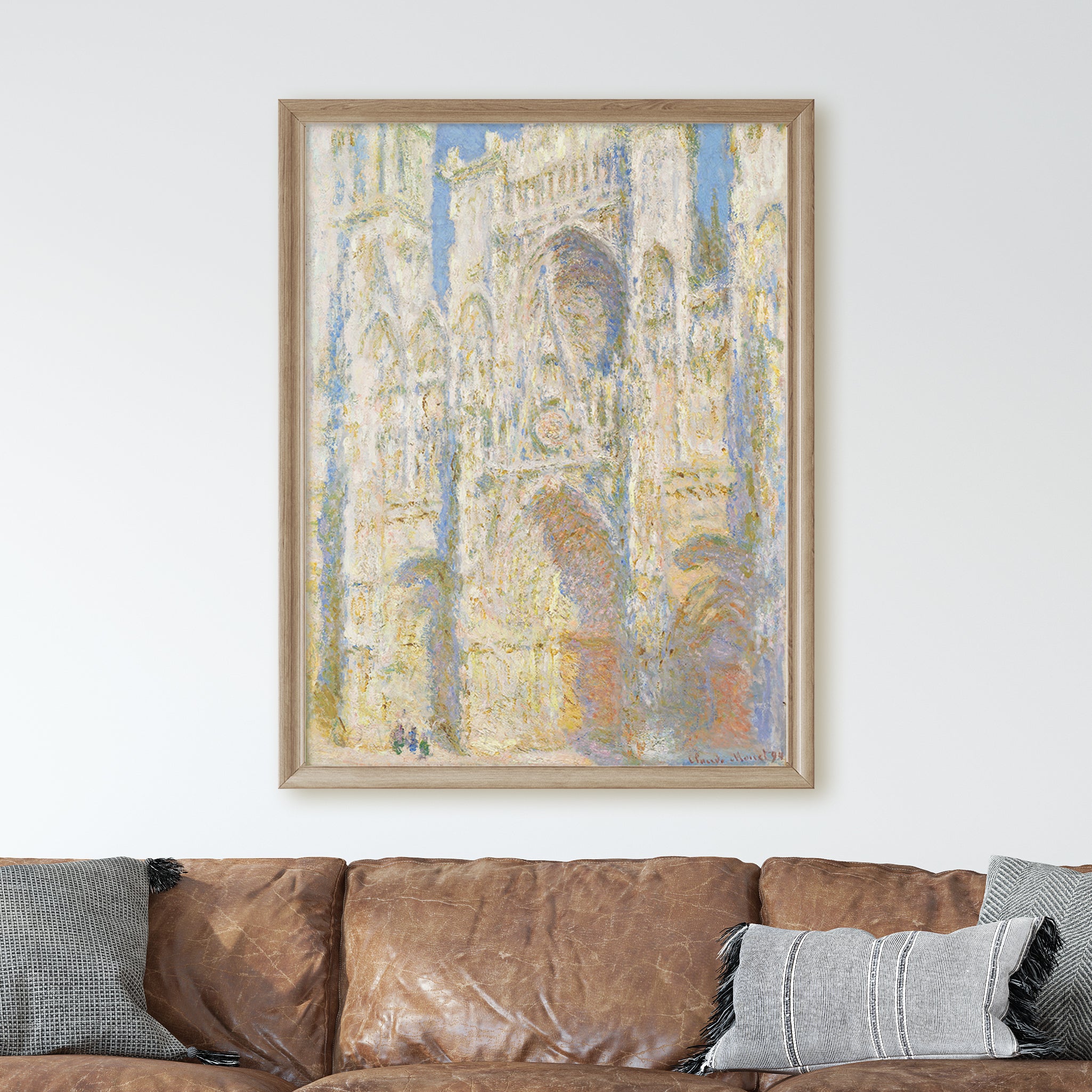 Rouen Cathedral, West Façade, Sunlight (1894) by Claude Monet - Image 2