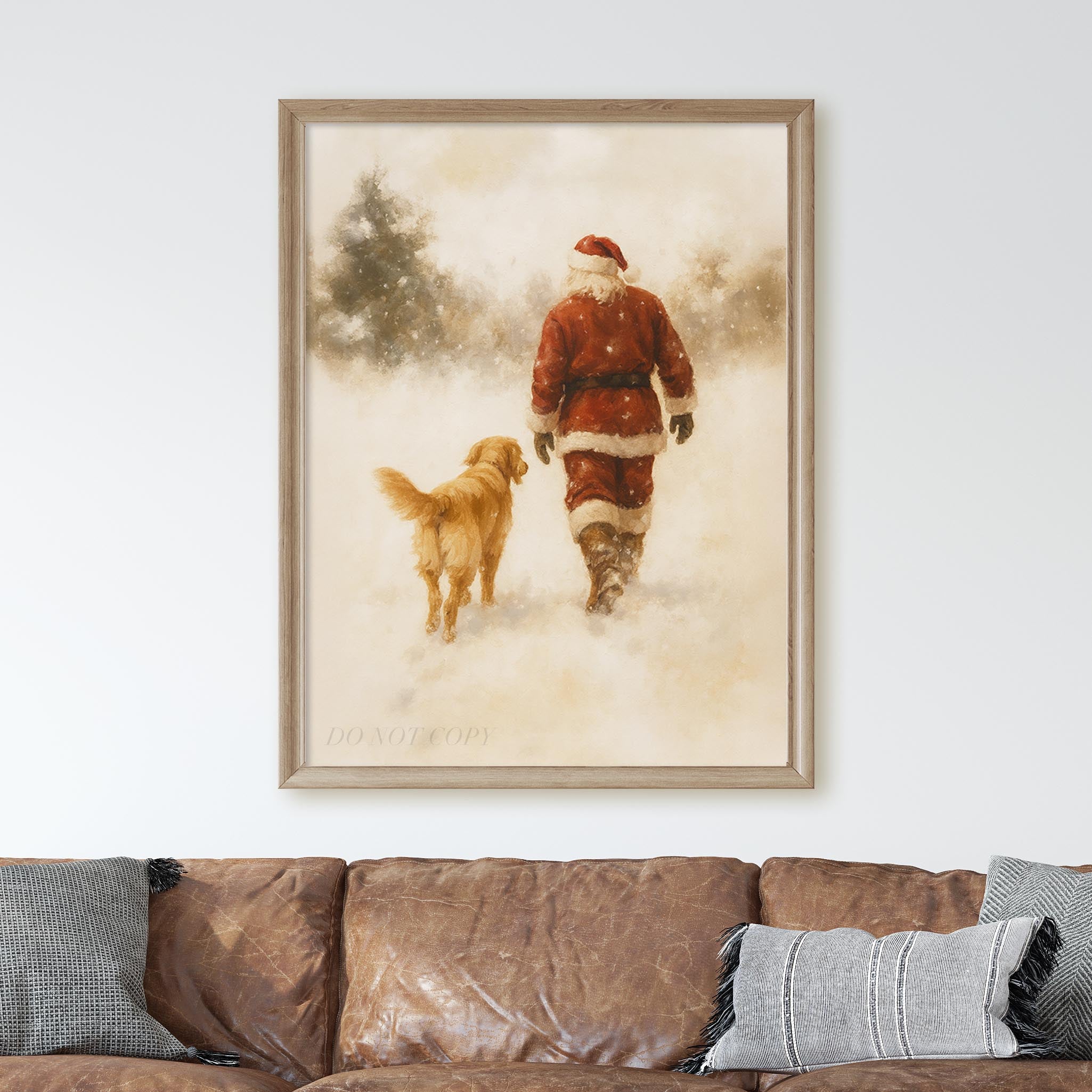 Santa Claus With Dog - Image 2