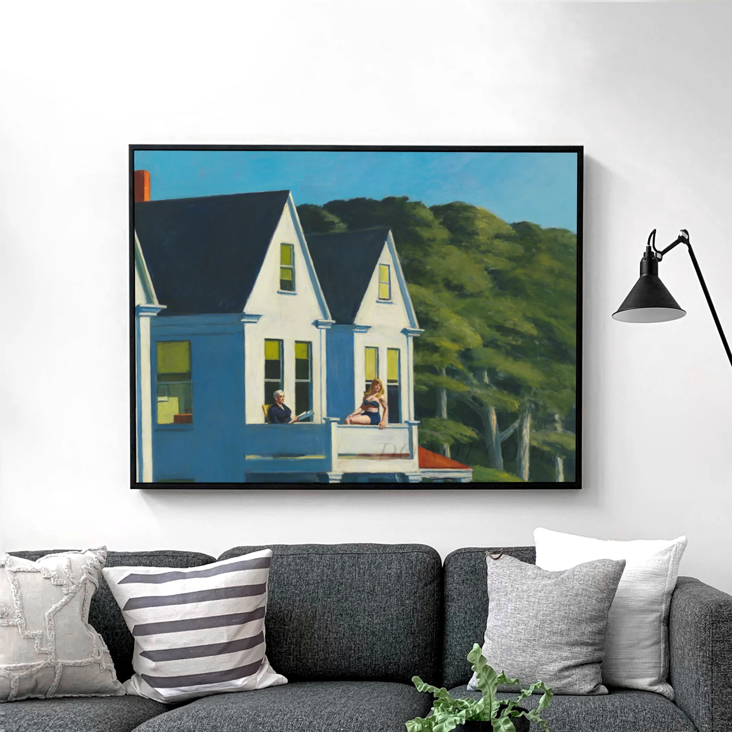 Second Story Sunlight by Edward Hopper - Image 2