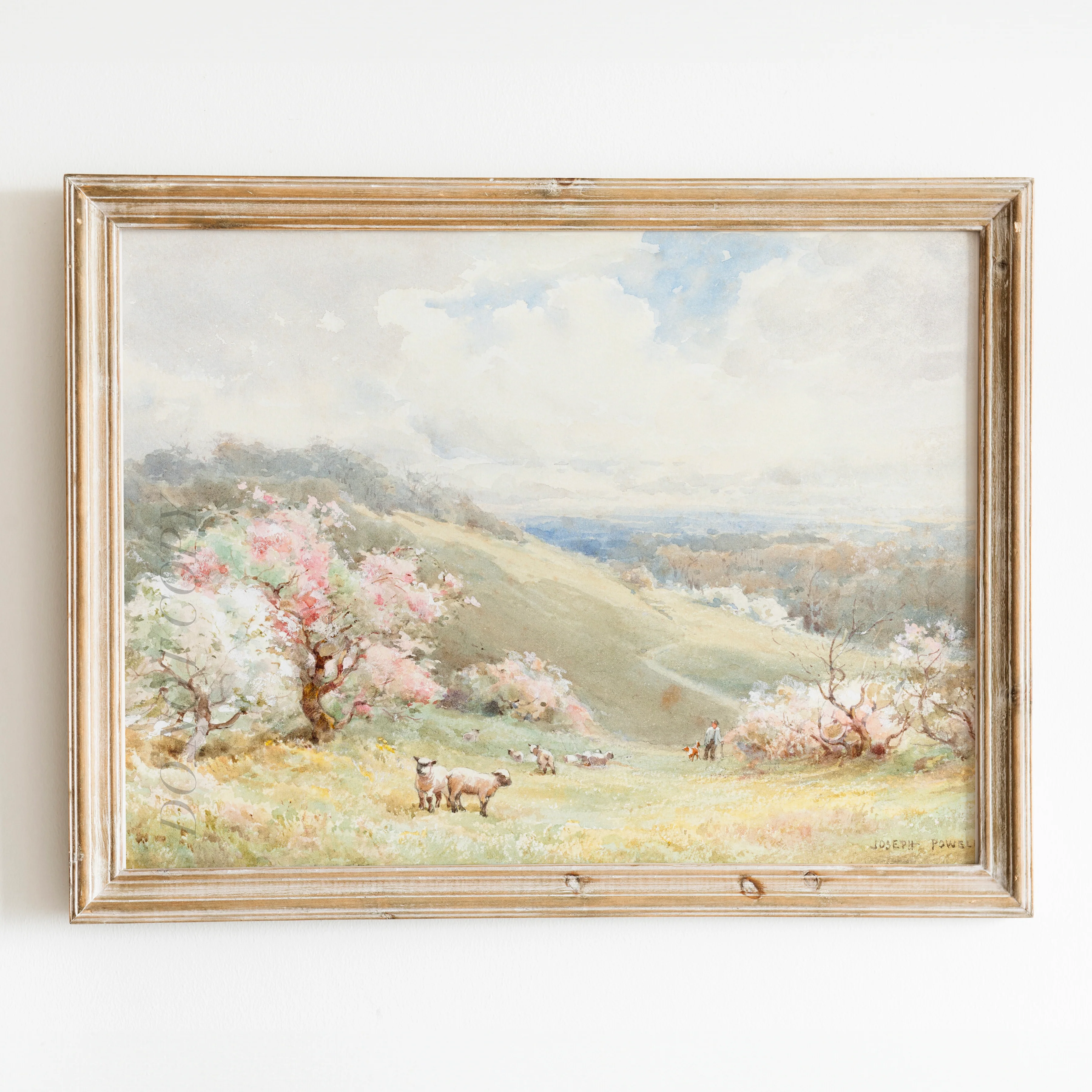 Spring by Joseph Rubens Powell (1835–1871)