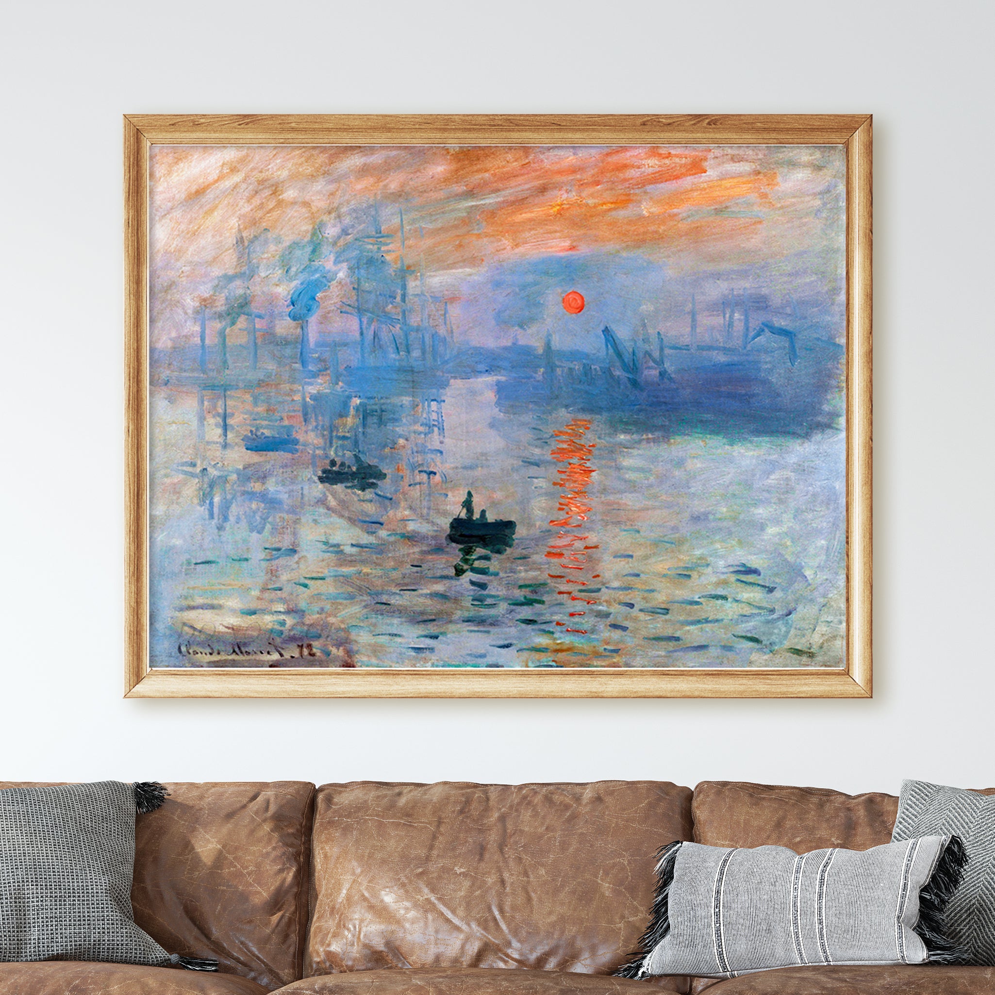 Sunrise - Impression (1872) by Claude Monet - Image 2