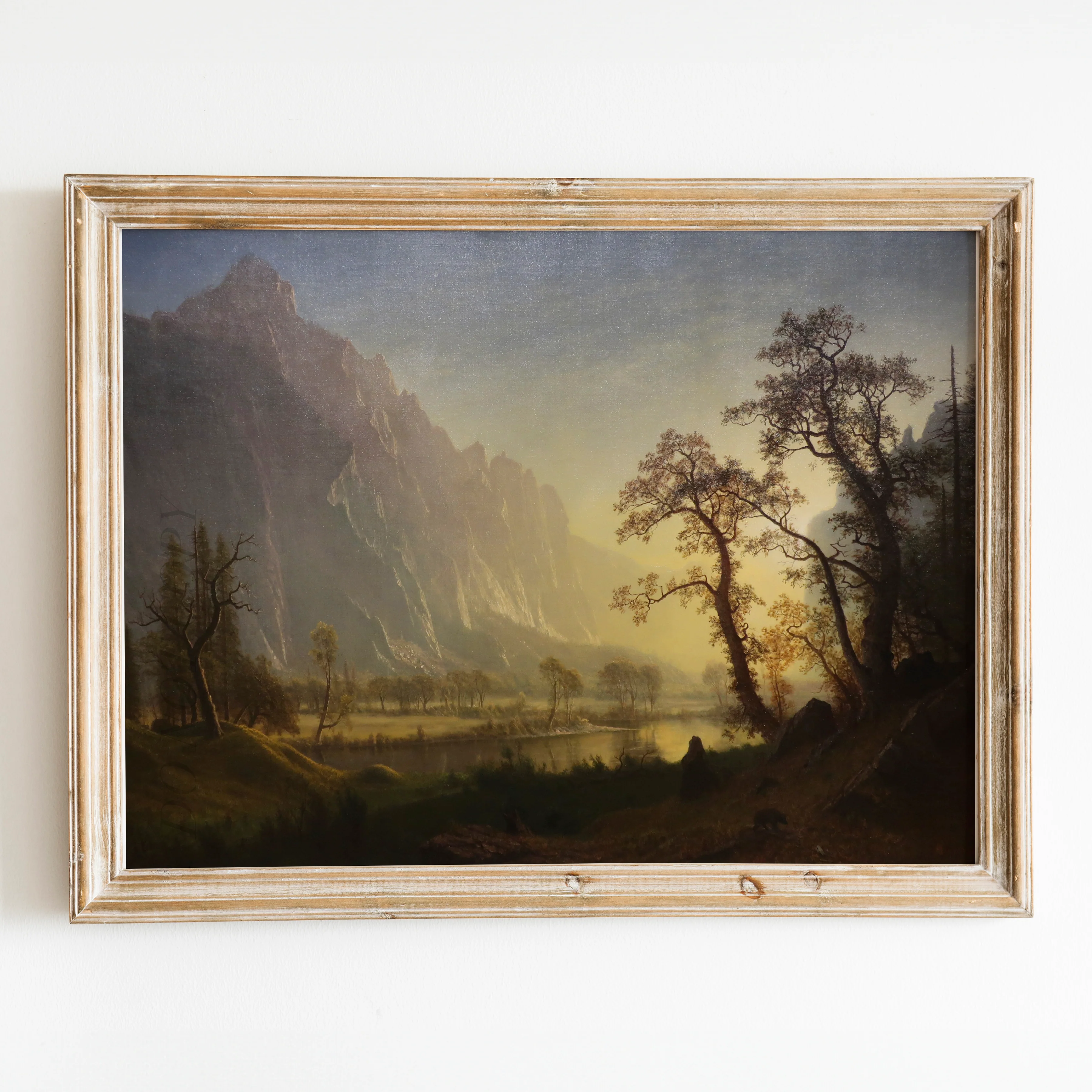 Sunrise, Yosemite Valley (1870) by Albert Bierstadt