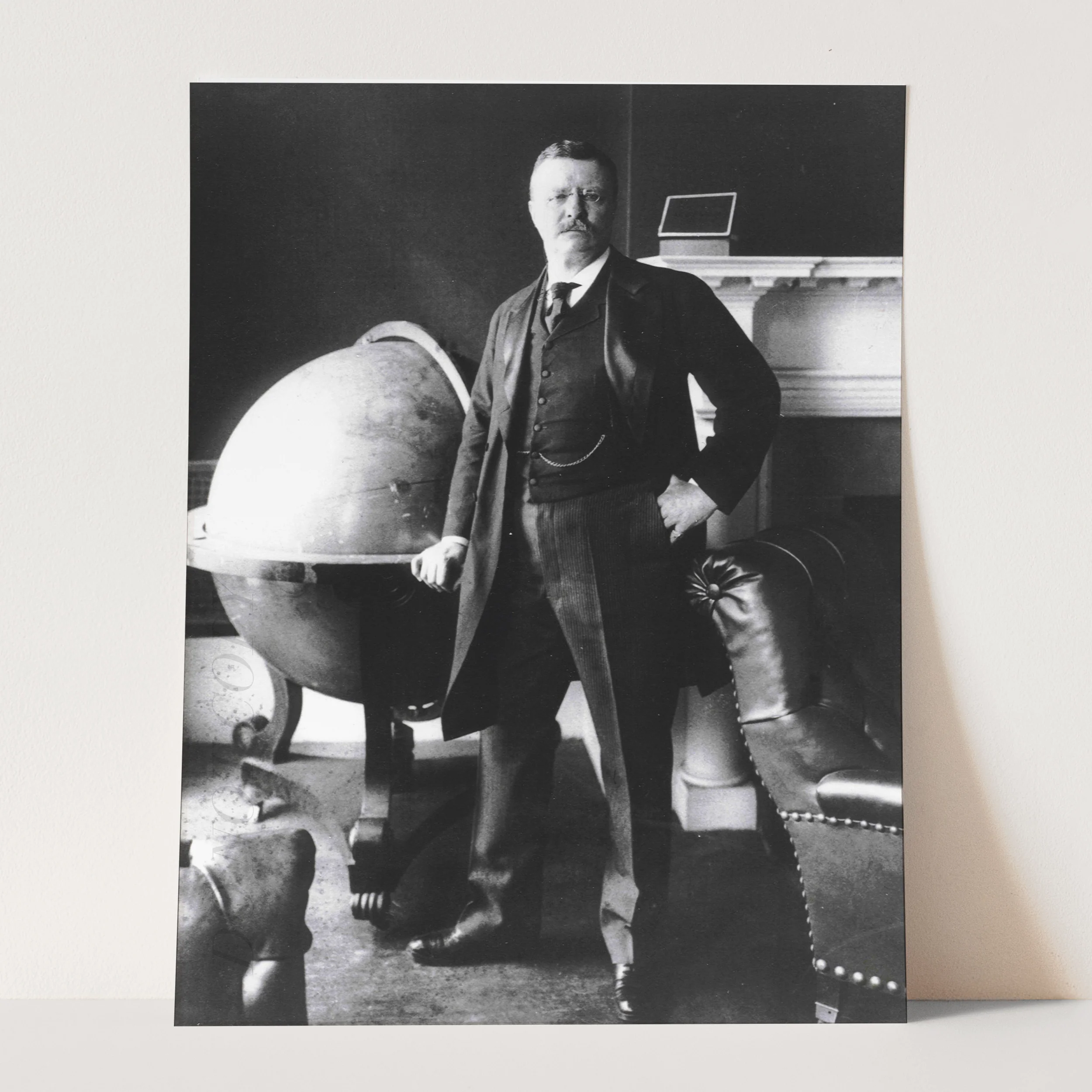 Teddy Roosevelt with Globe - Image 3
