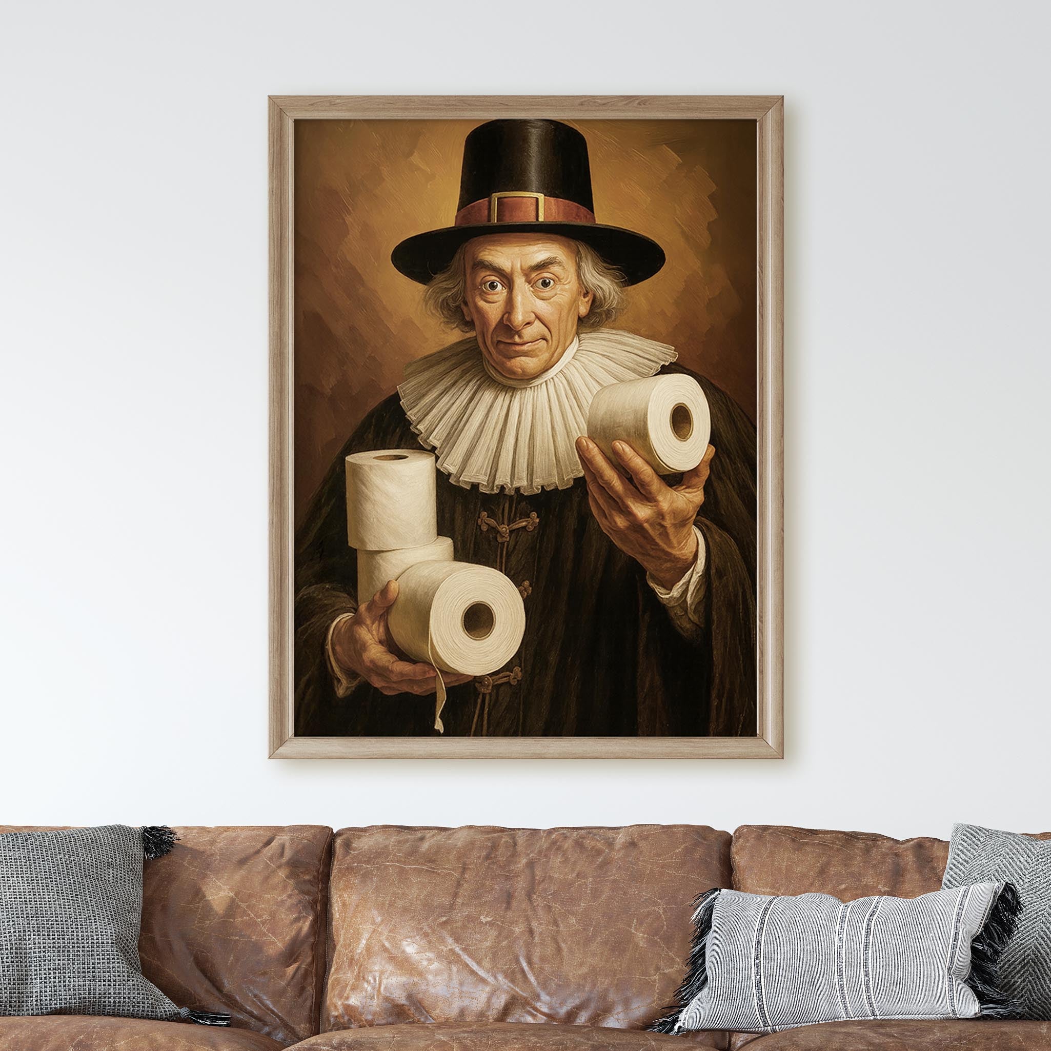 Thanksgiving Pilgrim Toilet Paper - Image 2