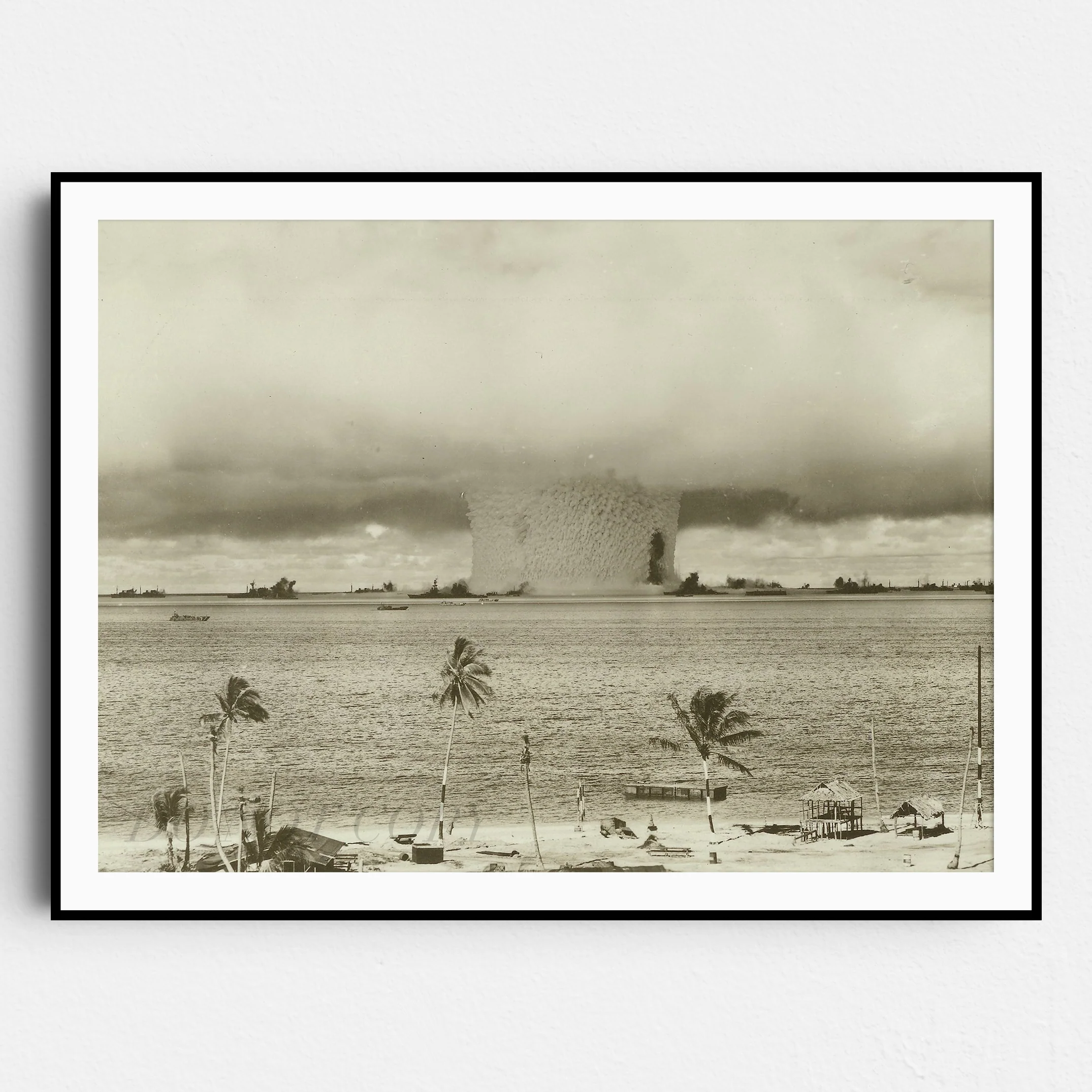 The "Baker" Explosion of Operation Crossroads at Bikini Atoll