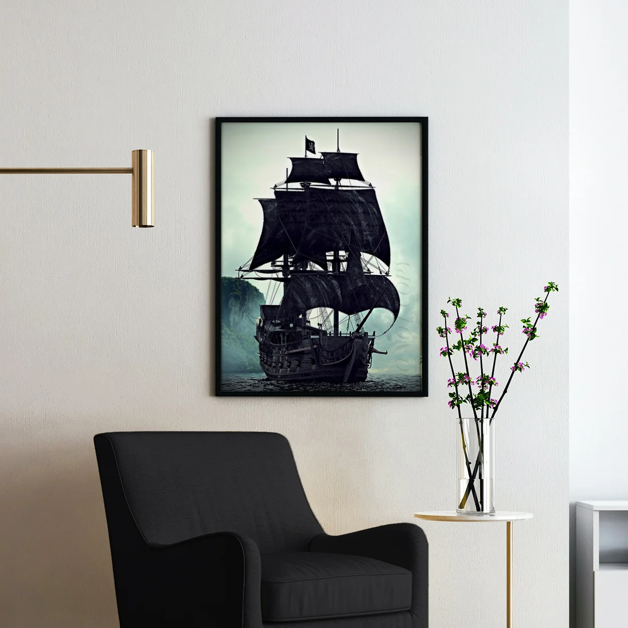 The Black Pearl Pirate Ship - Image 2