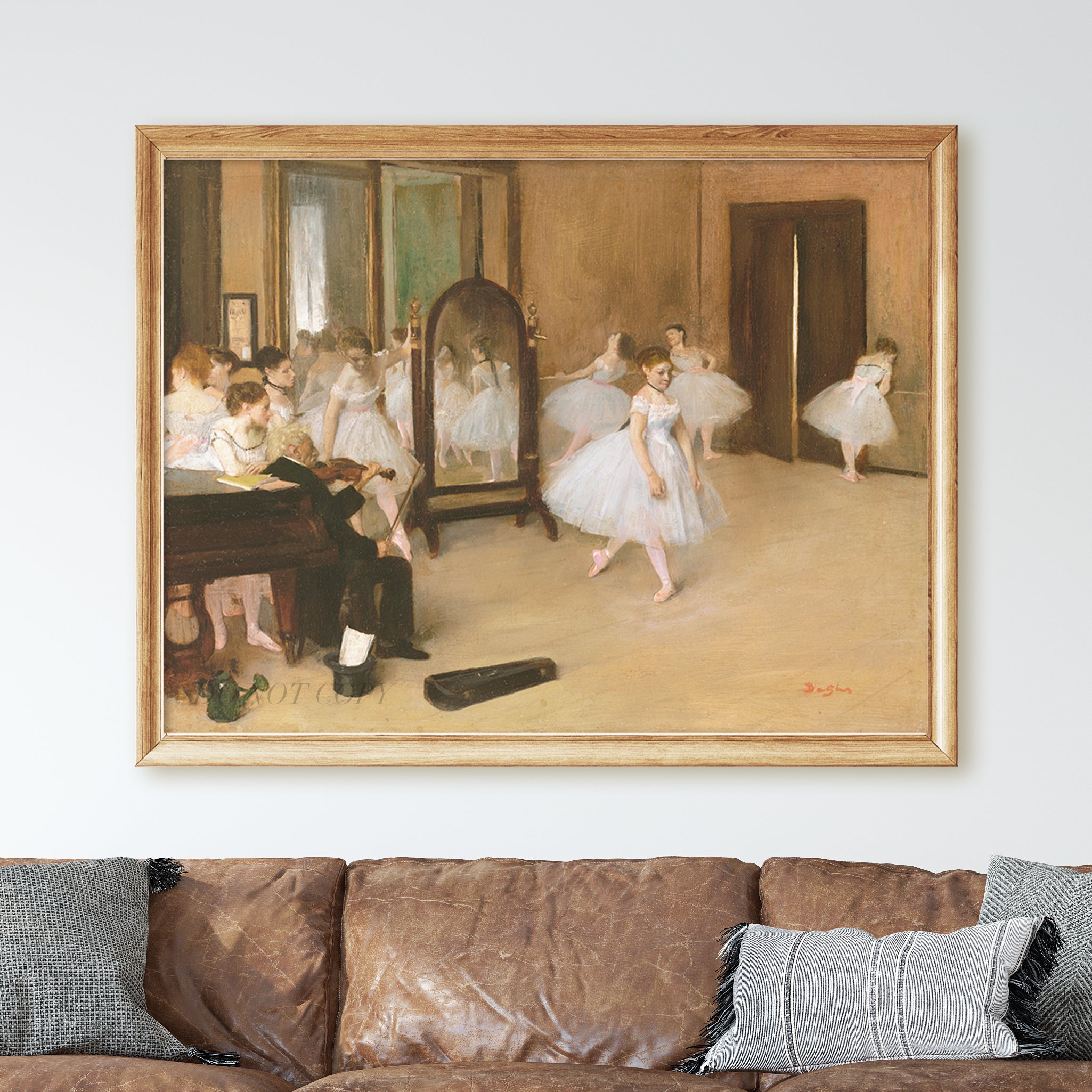 The Dancing Class (1870) by Edgar Degas - Image 2