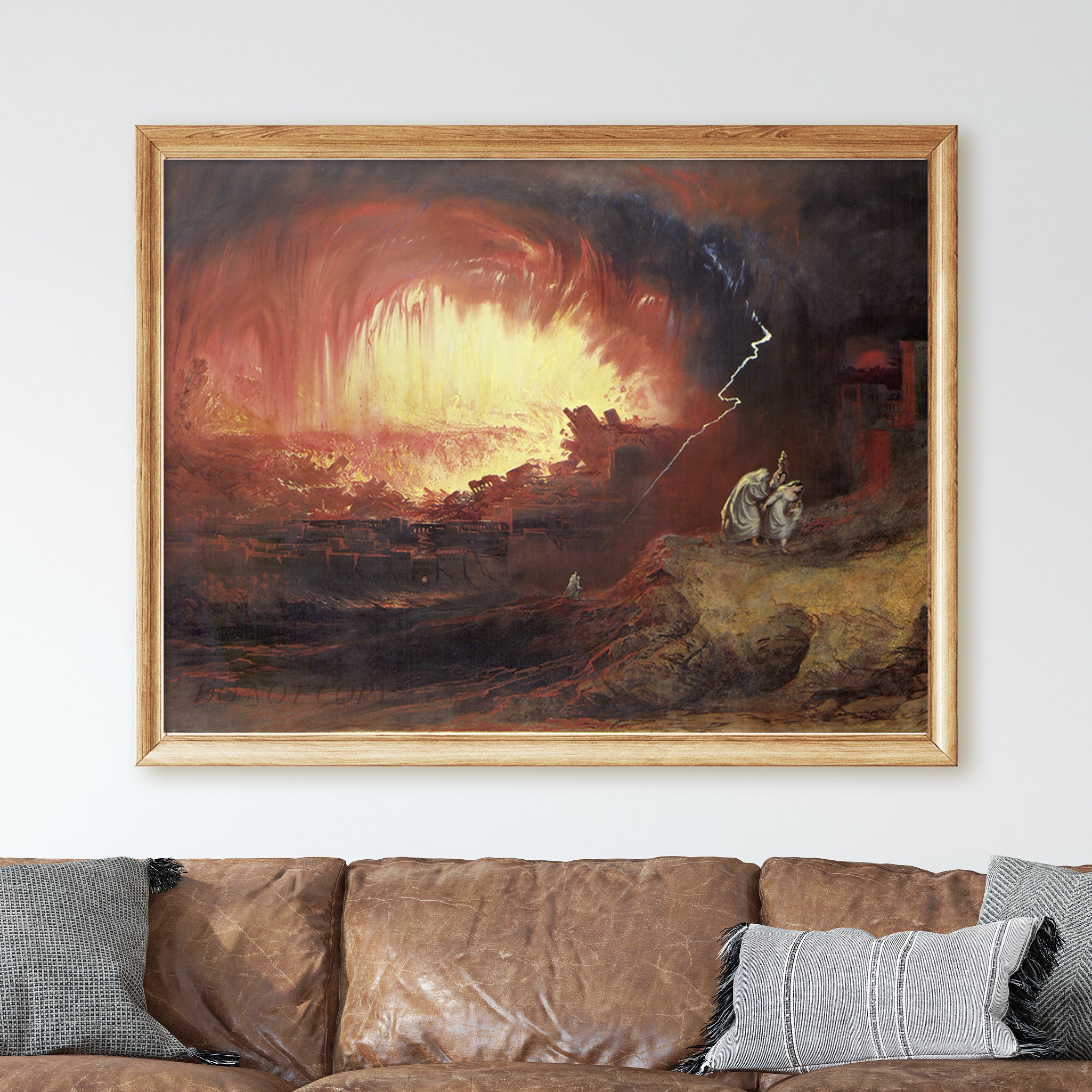 The Destruction of Sodom and Gomorrah (1852) by John Martin - Image 2