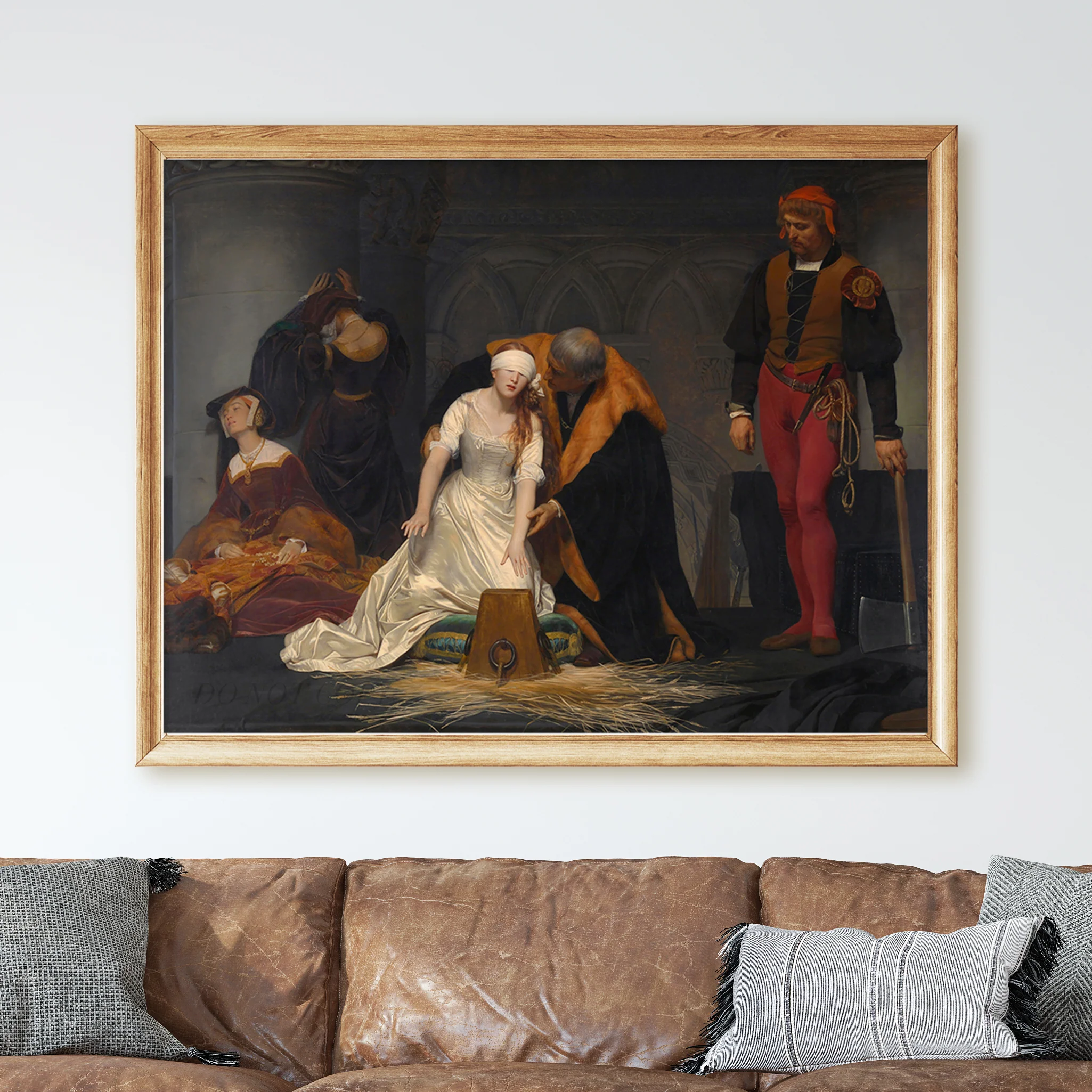 The Execution of Lady Jane Grey by Paul Delaroche - Image 2