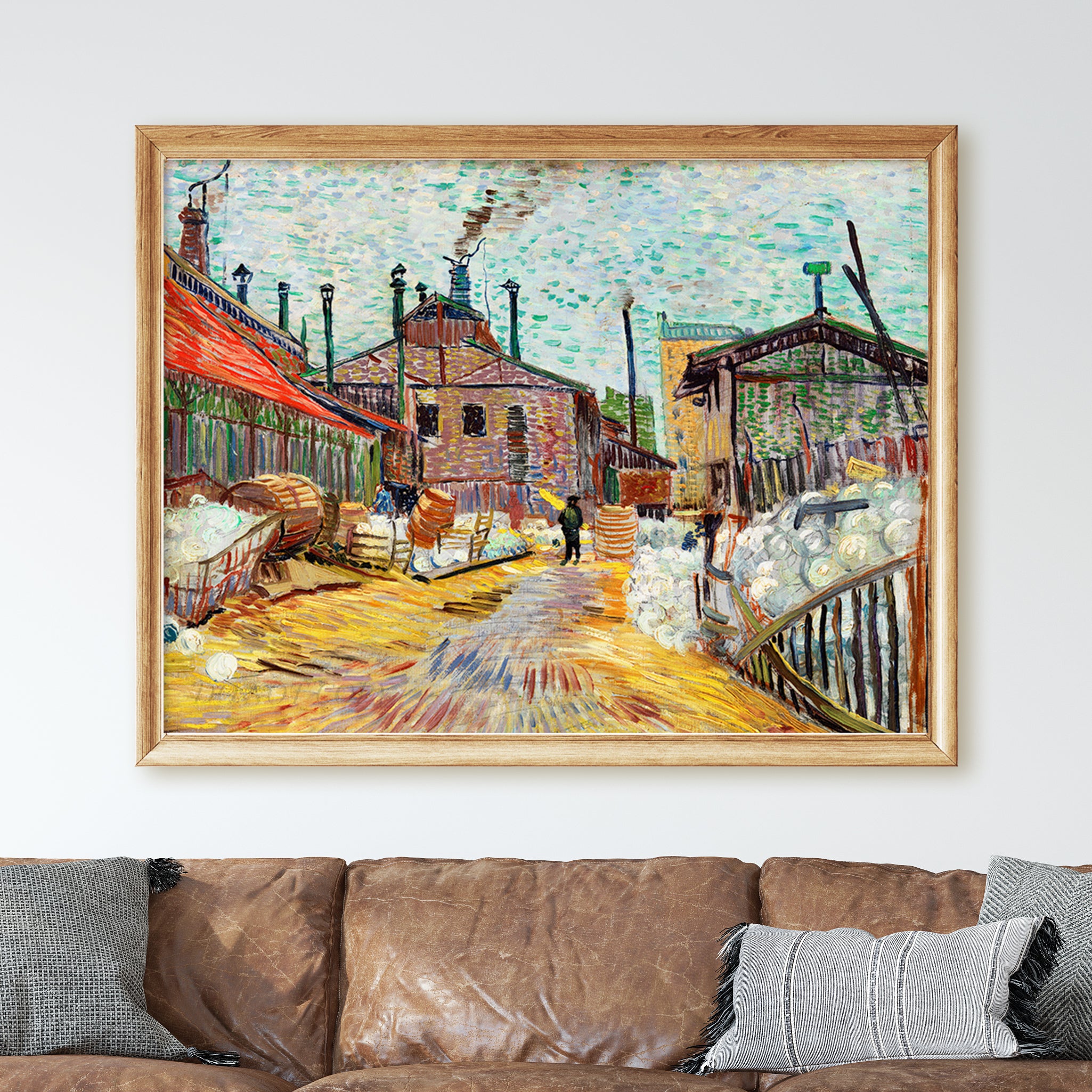 The Factory (1887) by Van Gogh - Image 2