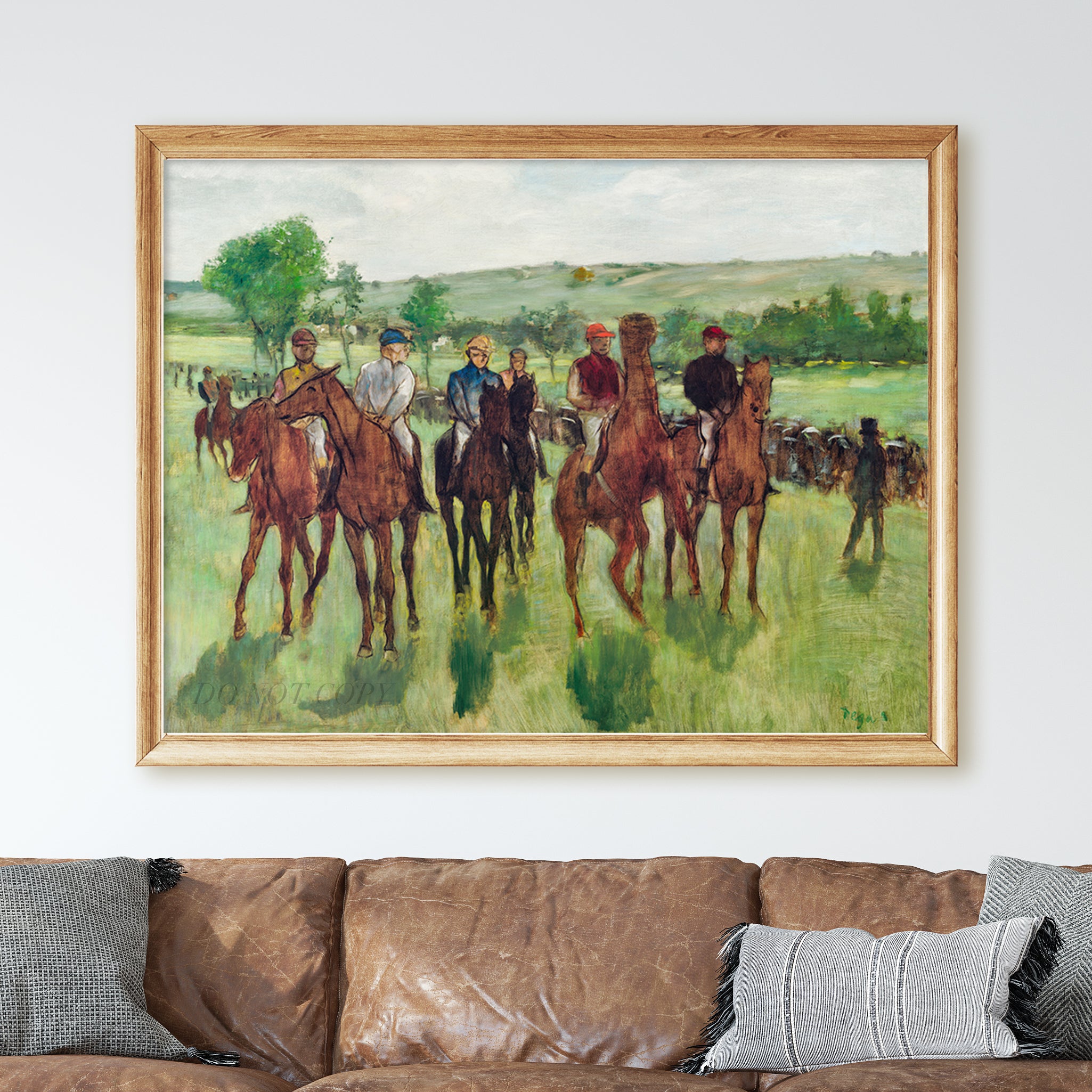 The Riders (1885) by Edgar Degas - Image 2