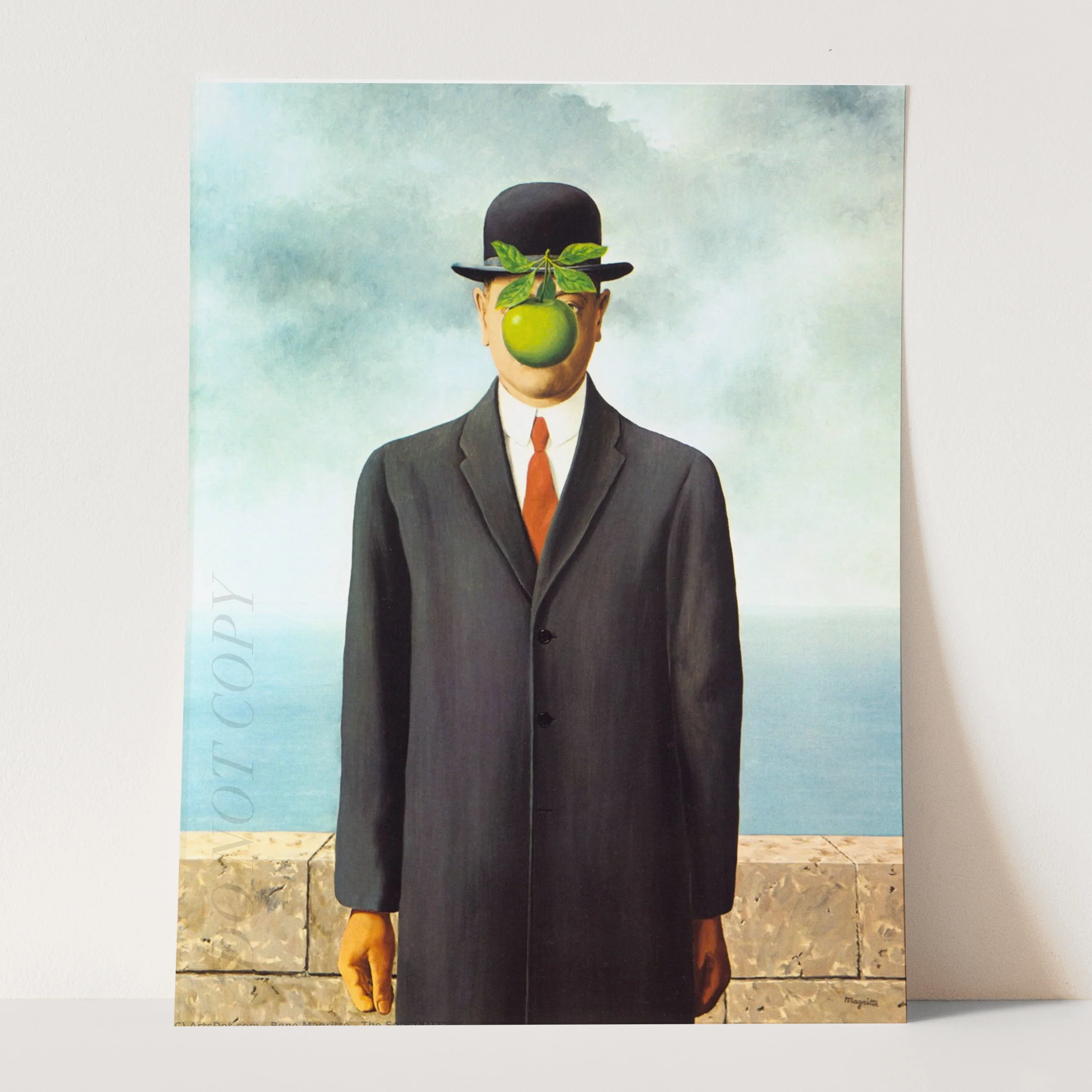 The Son of Man by Rene Magritte - Image 3