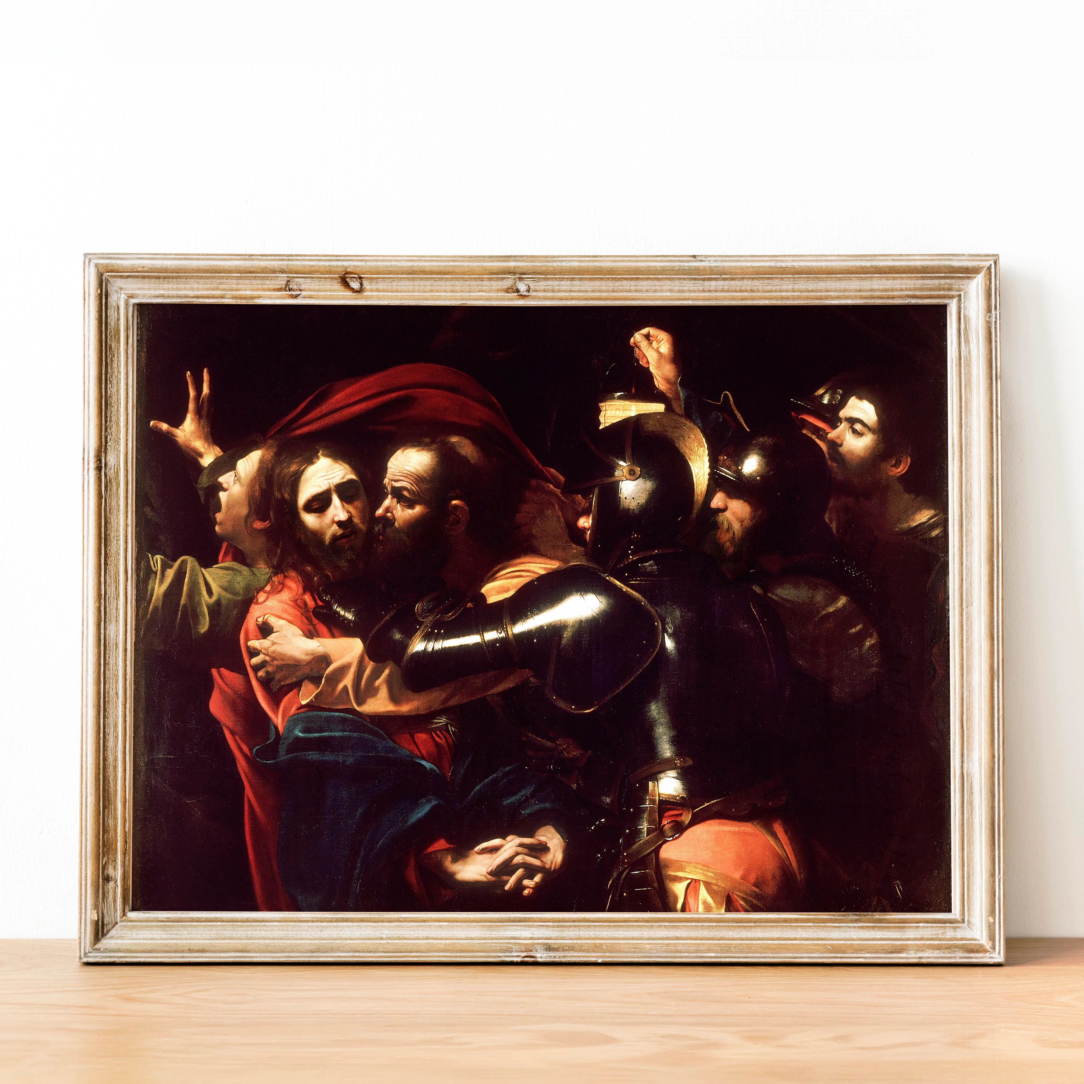 The Taking of Christ by Caravaggio - Image 2