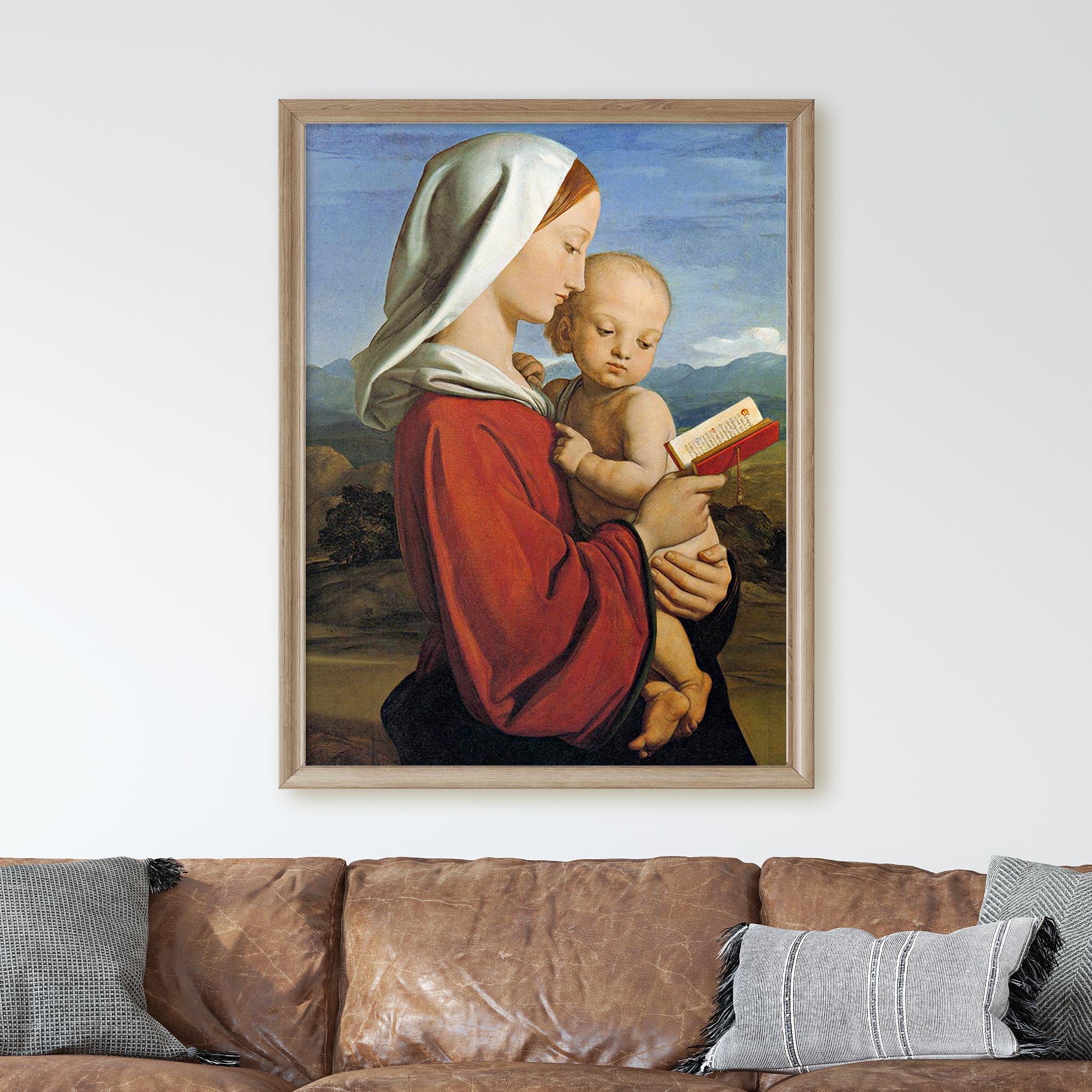 The Virgin And Child, 1845 by William Dyce - Image 2