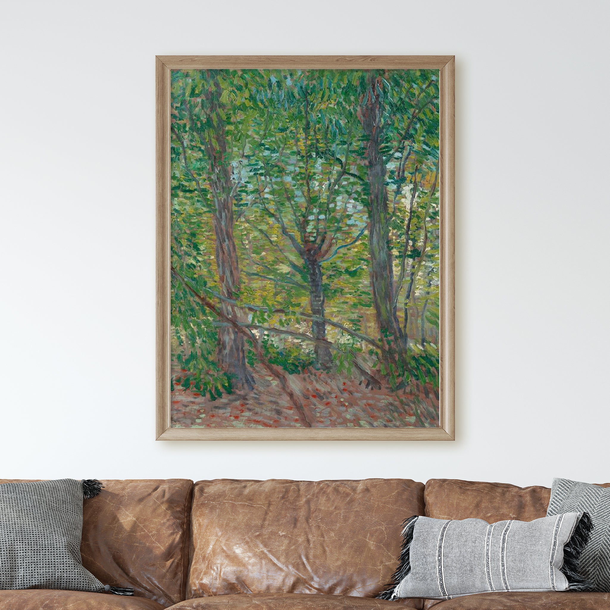 Trees (1887) by Van Gogh - Image 2