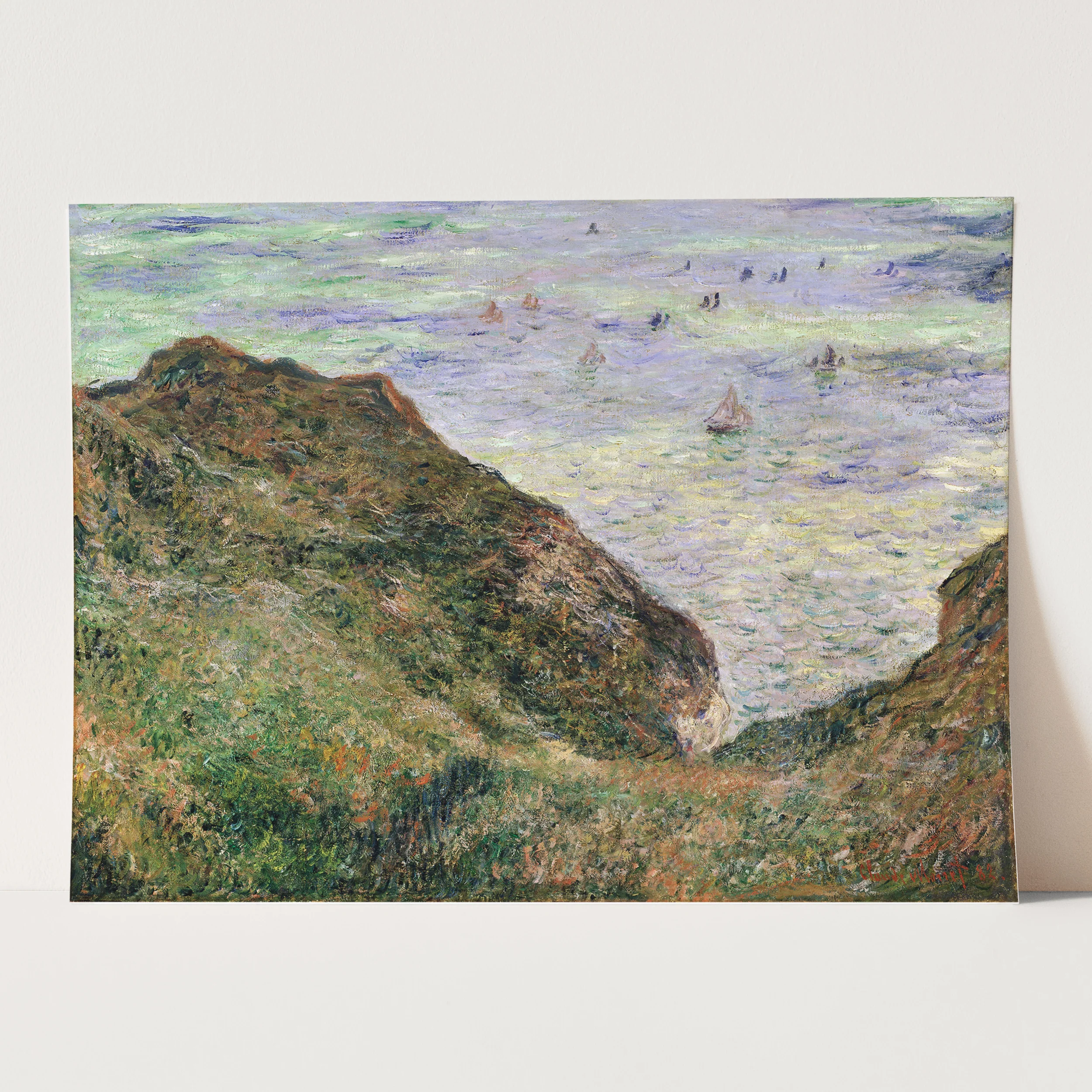 View Over the Sea (1882) by Claude Monet - Image 3