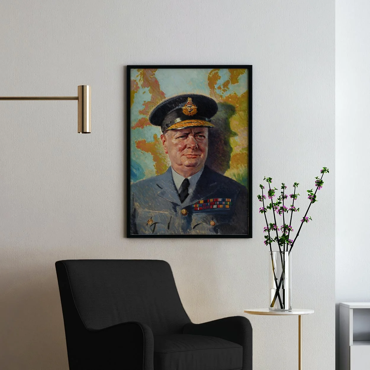 Winston Churchill in RAF uniform - Image 3